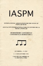 International Association for the Study of Popular Music: Hemisheric Conference